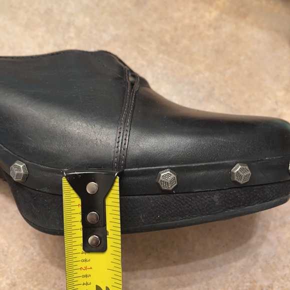 Cole Haan mules  leather size 9.5 black used with box - Picture 9 of 9